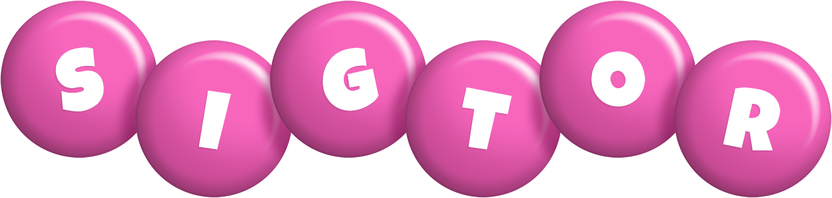 Sigtor candy-pink logo