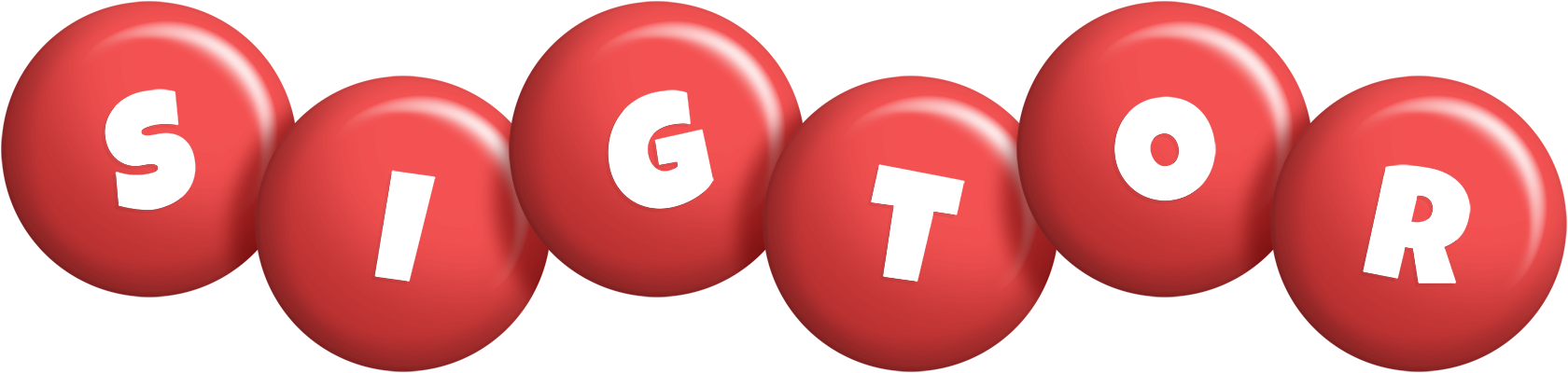 Sigtor candy-red logo