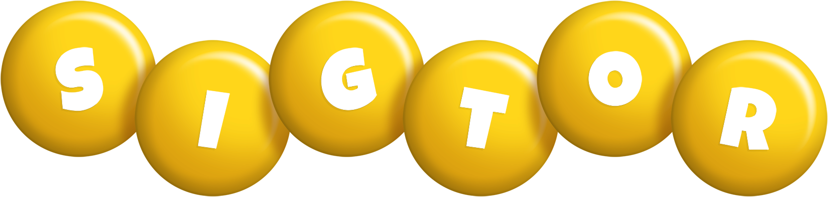 Sigtor candy-yellow logo