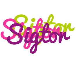 Sigtor flowers logo