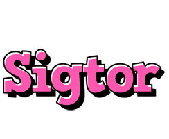 Sigtor girlish logo