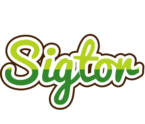 Sigtor golfing logo