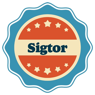 Sigtor labels logo