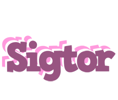 Sigtor relaxing logo