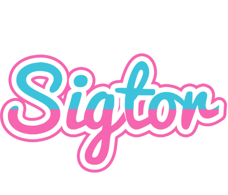 Sigtor woman logo
