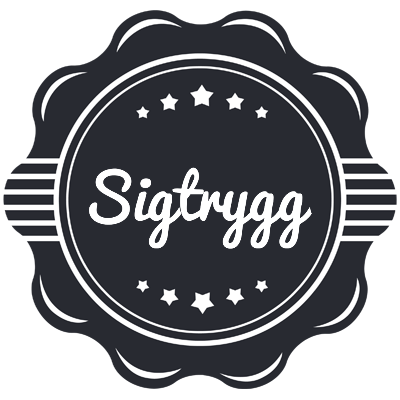 Sigtrygg badge logo