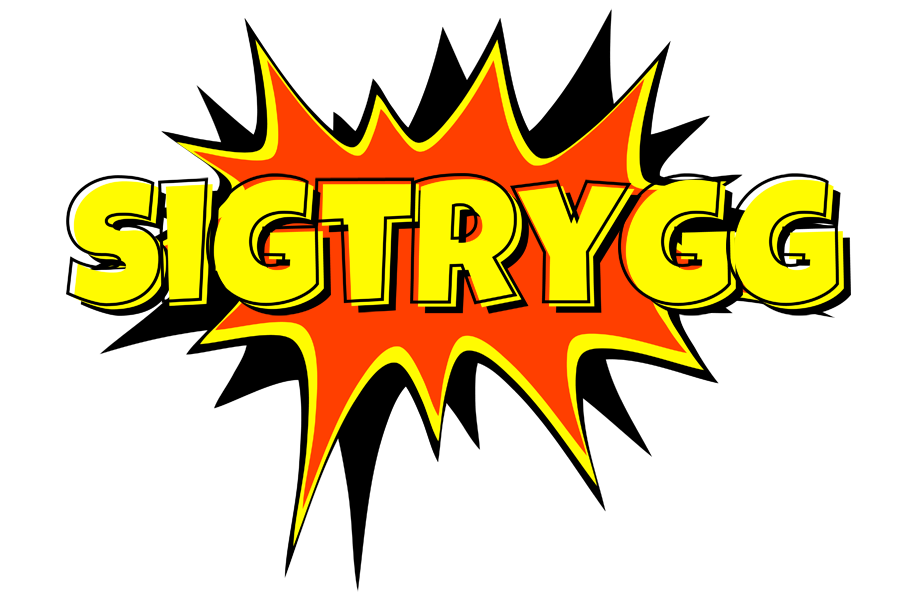 Sigtrygg bazinga logo