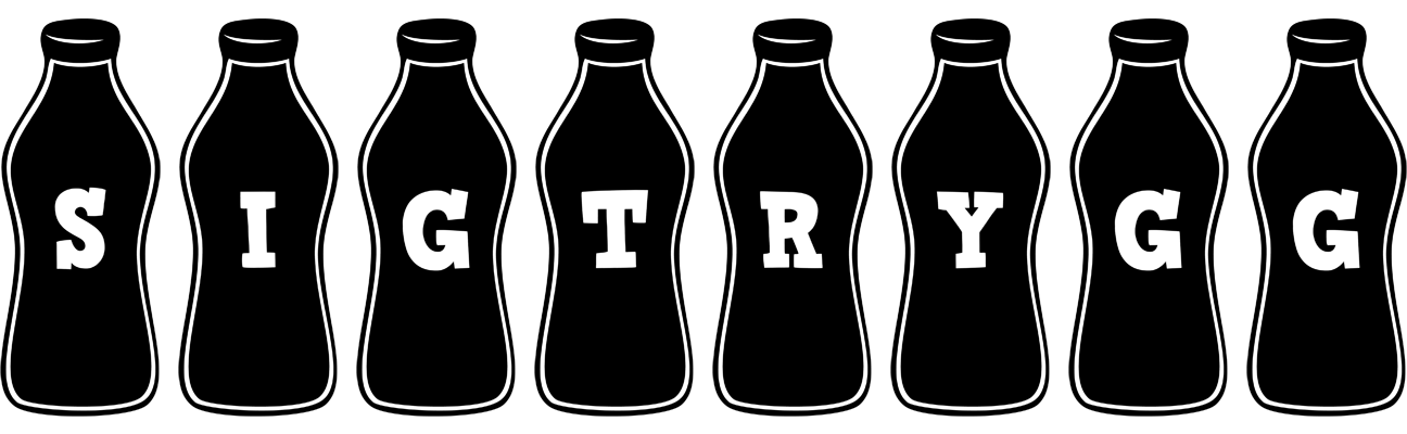 Sigtrygg bottle logo