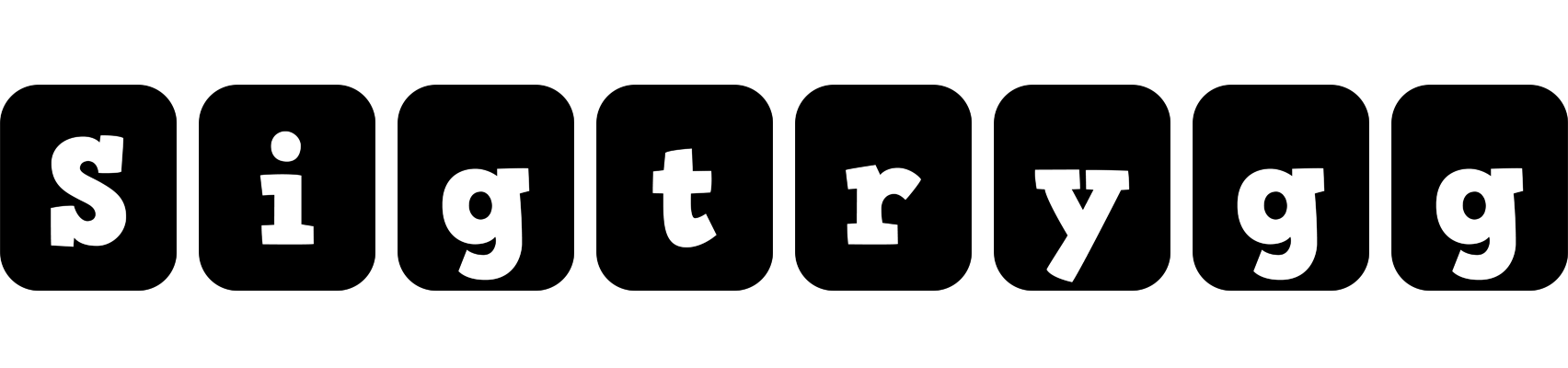 Sigtrygg box logo