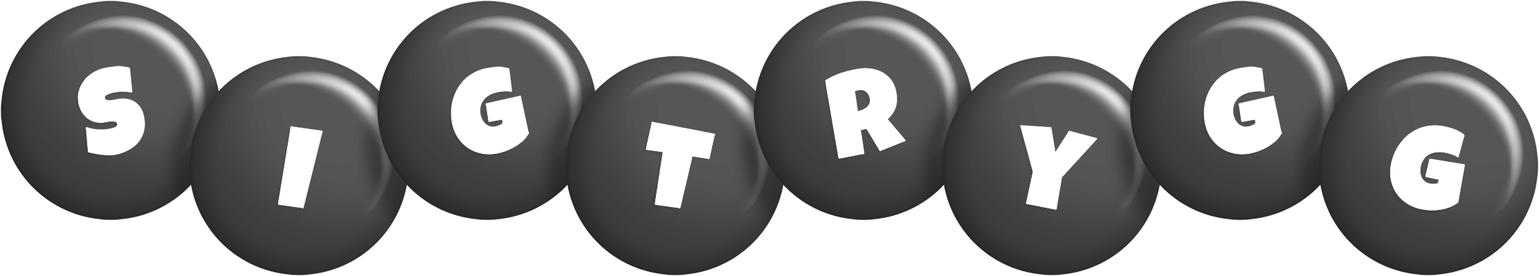 Sigtrygg candy-black logo