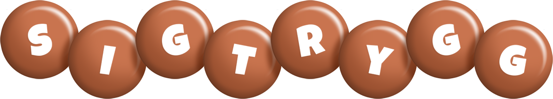 Sigtrygg candy-brown logo