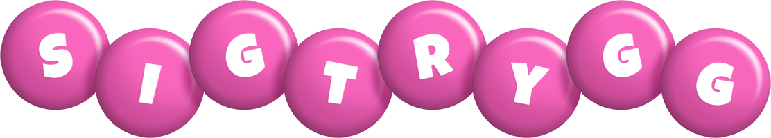 Sigtrygg candy-pink logo