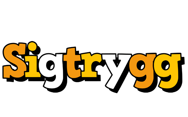 Sigtrygg cartoon logo