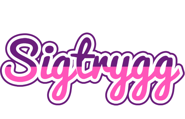 Sigtrygg cheerful logo