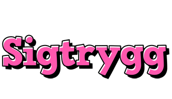 Sigtrygg girlish logo