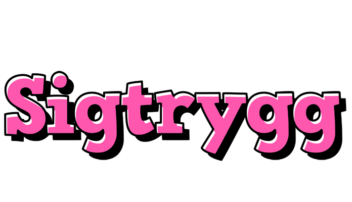 Sigtrygg girlish logo