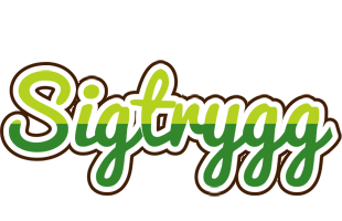 Sigtrygg golfing logo