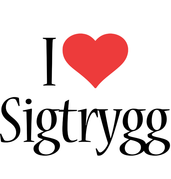 Sigtrygg i-love logo