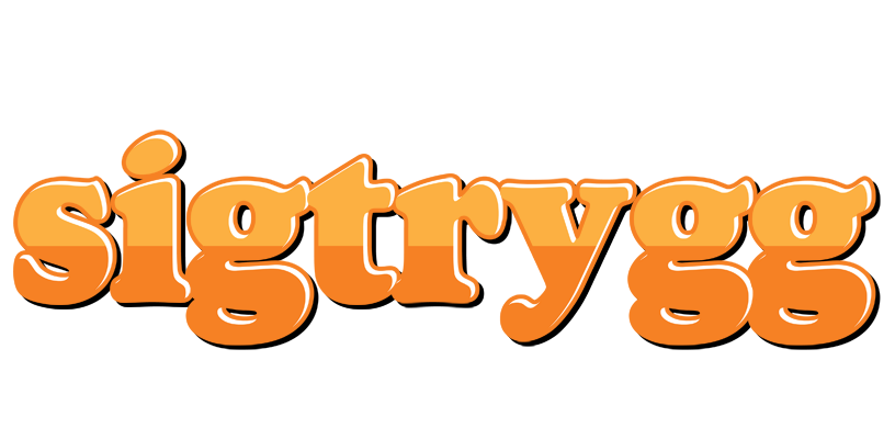Sigtrygg orange logo