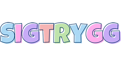 Sigtrygg pastel logo