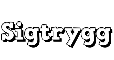 Sigtrygg snowing logo