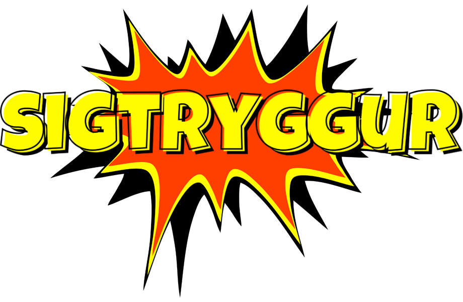 Sigtryggur bazinga logo