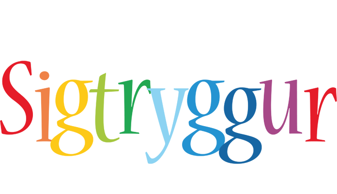 Sigtryggur birthday logo