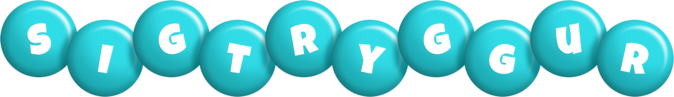 Sigtryggur candy-azur logo
