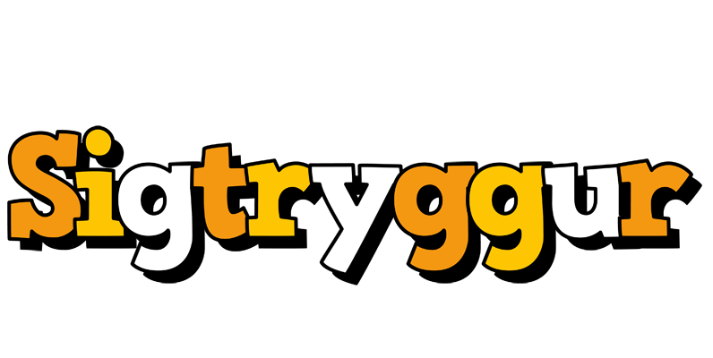 Sigtryggur cartoon logo