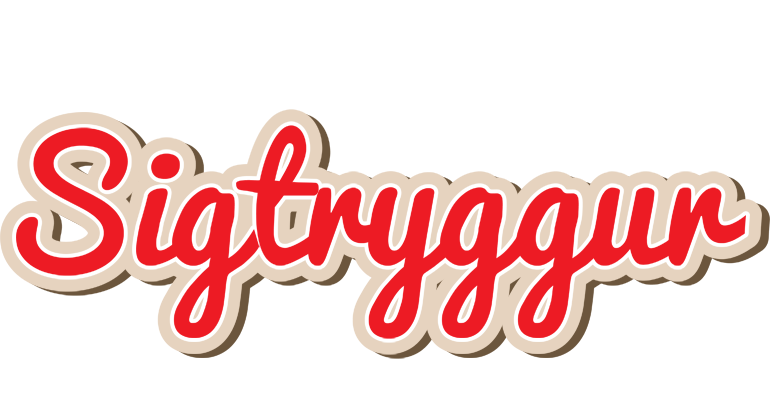 Sigtryggur chocolate logo
