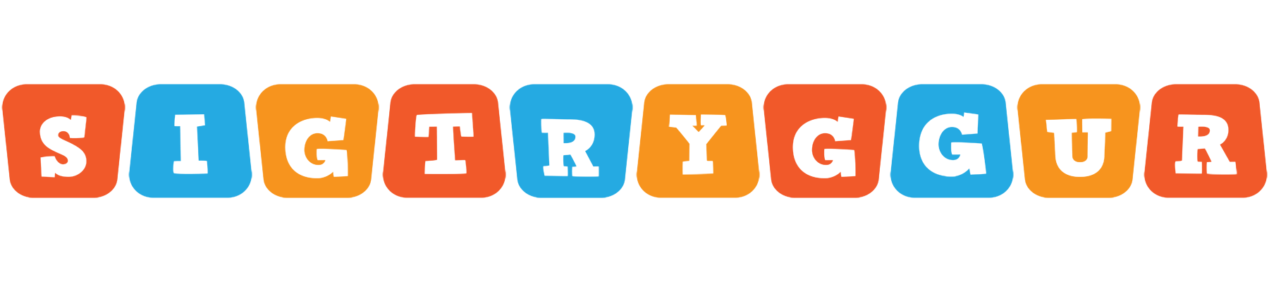 Sigtryggur comics logo