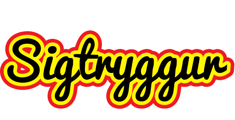 Sigtryggur flaming logo