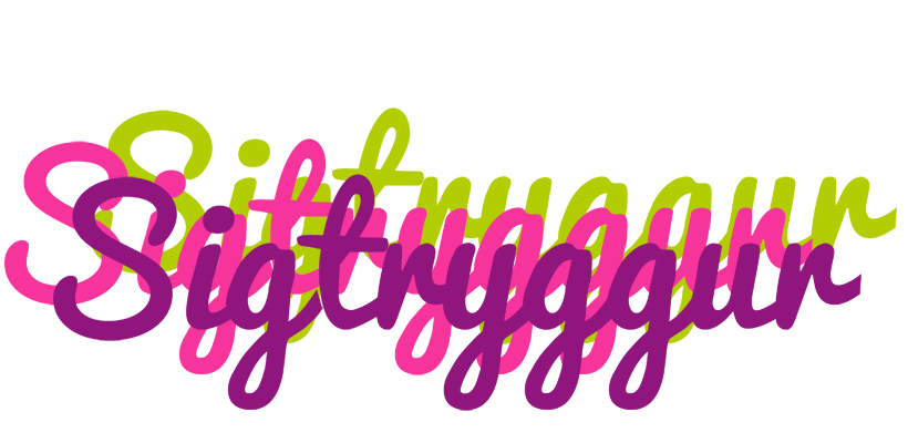 Sigtryggur flowers logo