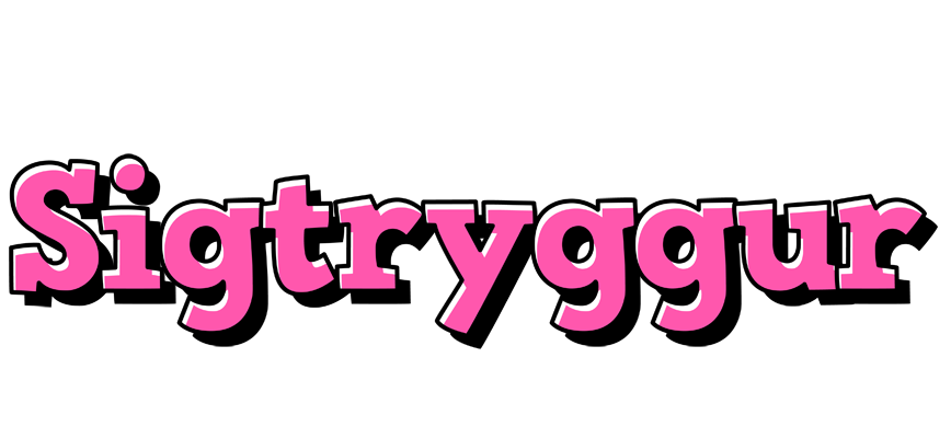 Sigtryggur girlish logo