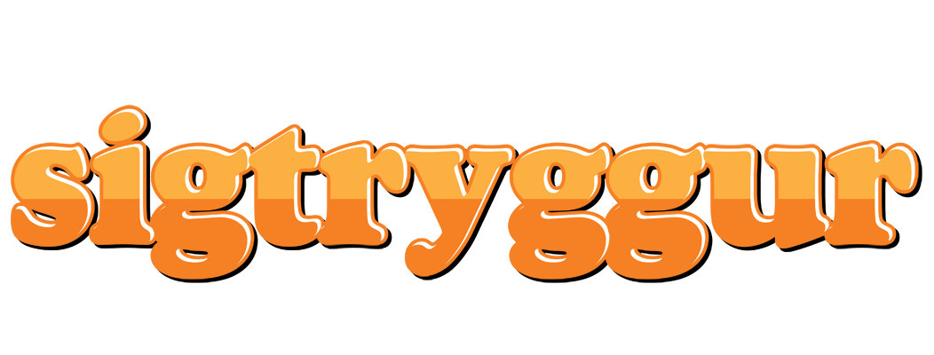 Sigtryggur orange logo