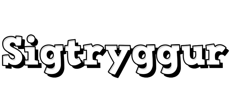 Sigtryggur snowing logo