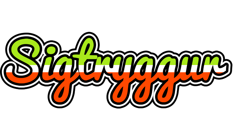 Sigtryggur superfun logo
