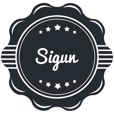Sigun badge logo