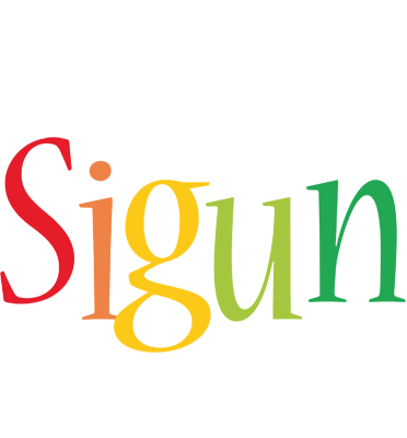 Sigun birthday logo