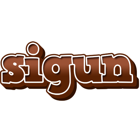 Sigun brownie logo