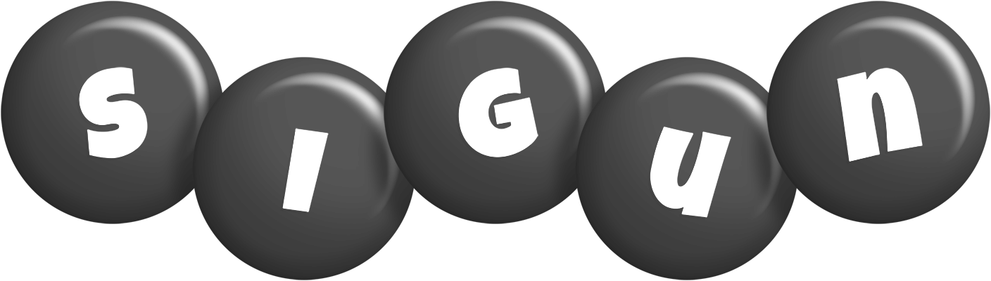 Sigun candy-black logo
