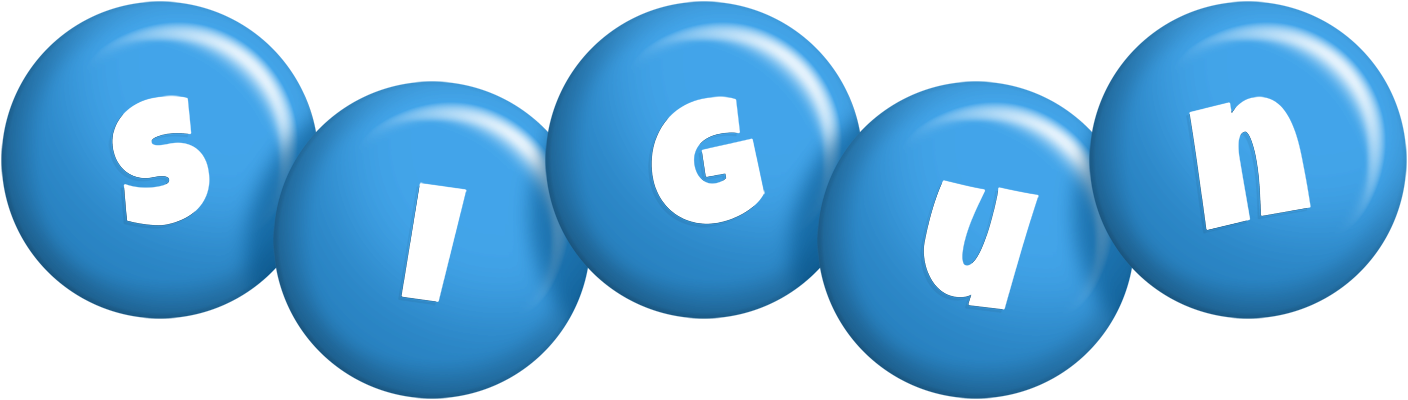 Sigun candy-blue logo
