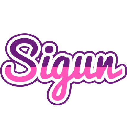 Sigun cheerful logo