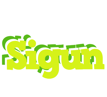 Sigun citrus logo