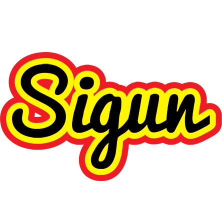 Sigun flaming logo