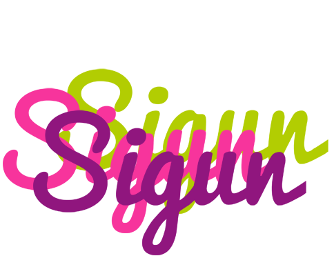 Sigun flowers logo
