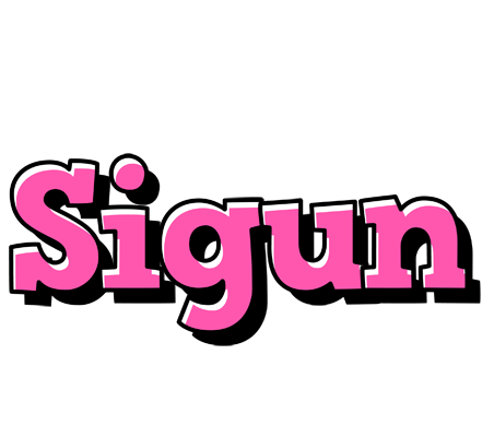 Sigun girlish logo