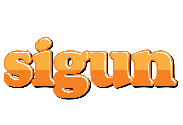 Sigun orange logo