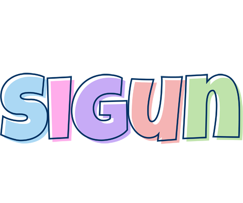 Sigun pastel logo