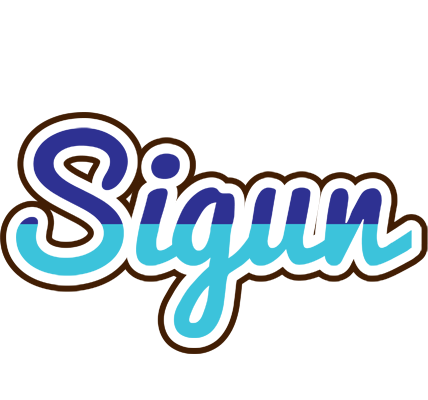 Sigun raining logo